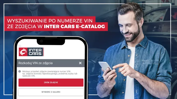 Inter Cars E-Catalog szukanie części po vin