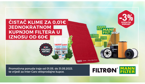 Promotivna ponuda filtera Mann-Filter i Fitron 2023