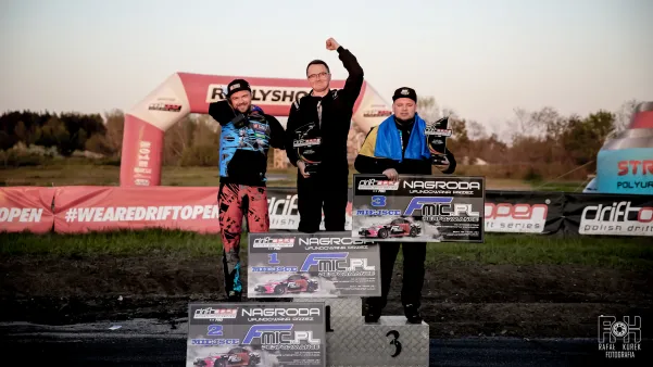 Bartosz Ostałowski zajął 2. miejsce na Drift Open w Toruniu!