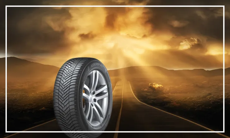 Universalios padangos „Hankook Kinergy 4S2 H750“ Patikimas sukibimas su kelio danga.