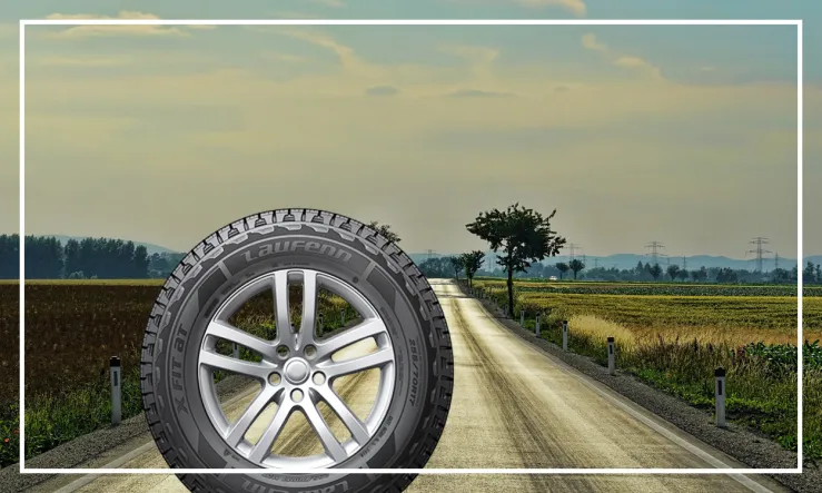 „LAUFENN X FIT AT LC01“ universalios padangos Didesnio pravažumo automobilių ir mažos keliamosios galios sunkvežimių universaliosios padangos.