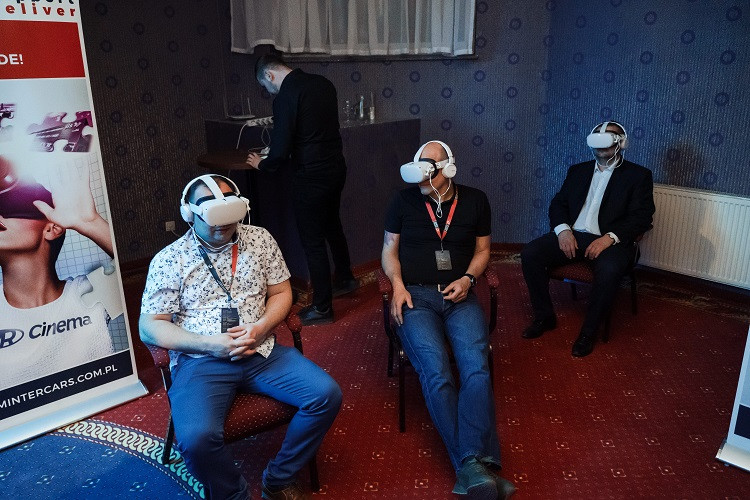 Kino VR 360 Inter Cars podczas konferencji agro w Mikołajkach
