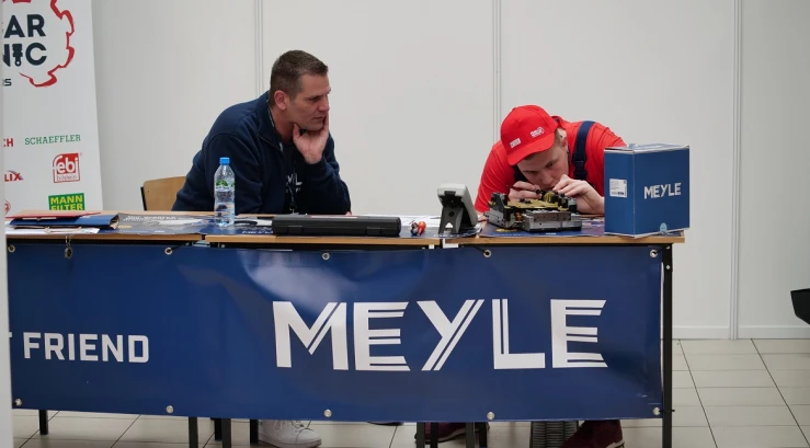 Stanowisko Meyle w krajowym finale Young Car Mechanic