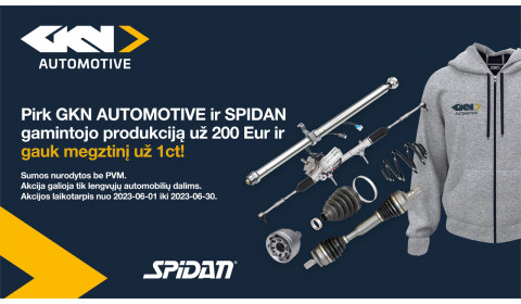 GKN Automotive/SPIDAN akcija