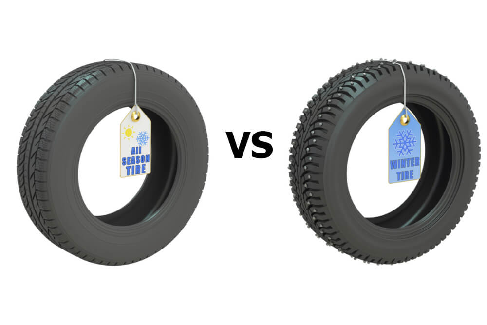 All-weather tires vs winter tires