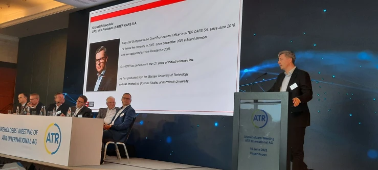 Wiceprezes Krzysztof Soszyński w nowych rolach w ATR International AG oraz SDCM