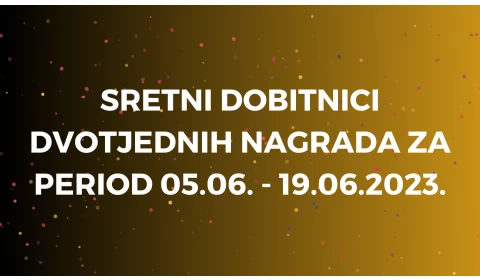 Izvučeni dobitnici 1. dvotjednih nagrada IC Ljetne srećke 2023