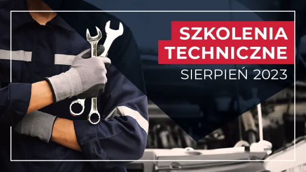 Szkolenia techniczne Inter Cars dla mechaników sierpień 2023