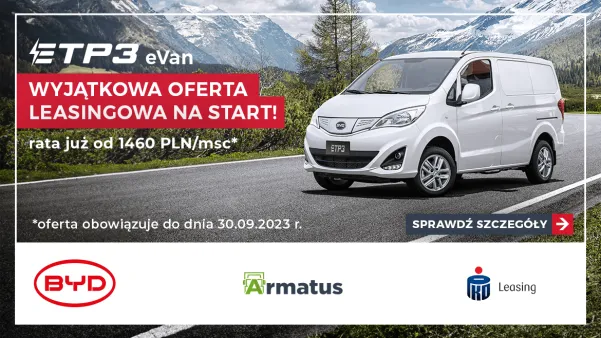 ETP3 eVan - oferta leasingowa