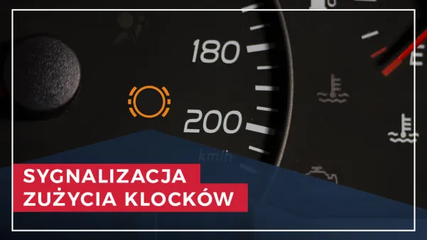 Sygnalizacja zużycia klocków