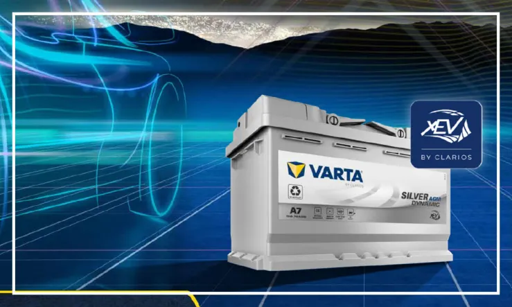 „Varta“ akumuliatoriai elektrinėse transporto priemonėse Etalonas „Start-Stop“ sistemoms.