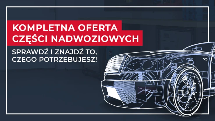 Sprawdź kompletną ofertę części nadwoziowych w Inter Cars!