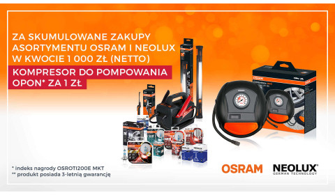 Weź udział w promocji Osram + Neolux i wygrywaj!