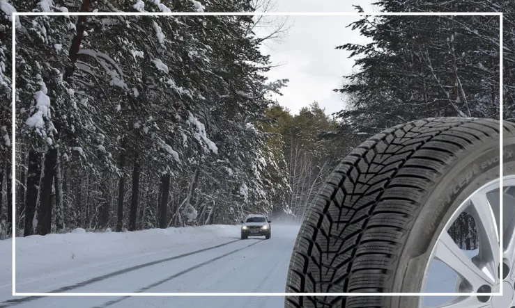 „Hankook Winter i*cept evo3 X W330A“ žieminės padangos Vidutinės klasės žieminės korėjiečių gamintojo padangos, skirta crossover ir SUV tipo transporto priemonėms.