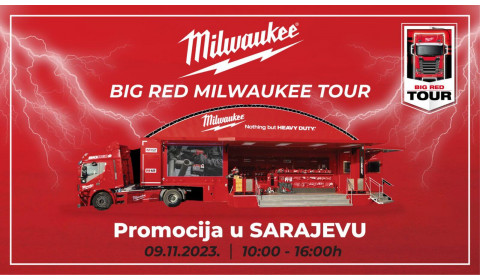 Vidimo se ispred Inter Cars logističkog centra: Milwaukee kamion dolazi u Bosnu i Hercegovinu!