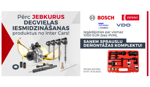 DEGVIELAS IESMIDZINĀŠANAS produktu akcija ir noslēgusies!