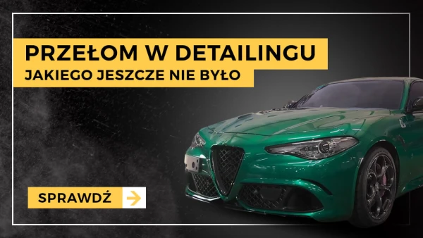 Zielona alfa romeo po detailingu