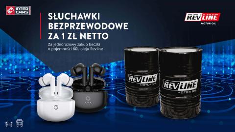 Zakup beczkę 60 l oleju Revline, a otrzymasz słuchawki bezprzewodowe za 1 zł netto!