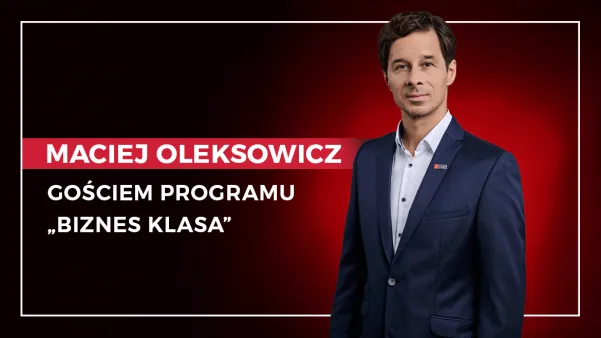 Prezes Inter Cars Maciej Oleksowicz był gościem programu „Biznes Klasa”. / The President of Inter Cars, Maciej Oleksowicz, was a guest on the program "Biznes Klasa"