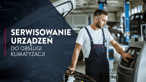 Serwisowanie urządzeń do obsługi klimatyzacji