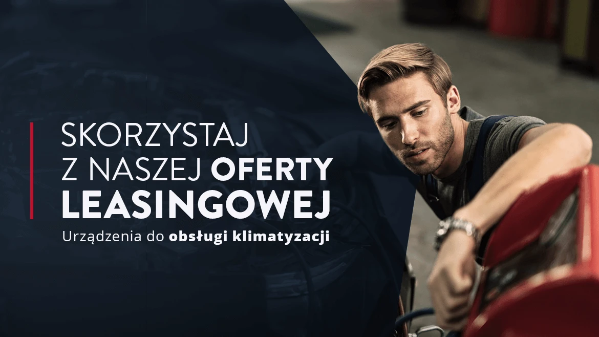 Oferta leasingowa Inter Cars na urządzenia do obsługi klimatyzacji