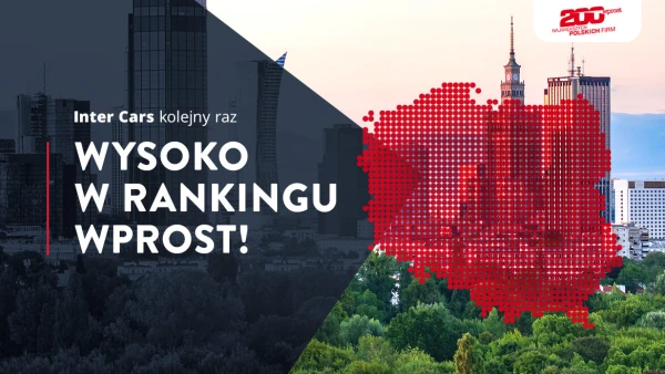 Inter Cars kolejny raz wysoko w rankingu Wprost!