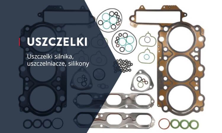 Uszczelki silnika, uszczelniacze, silikony