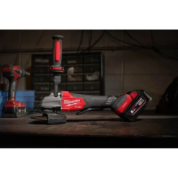 Milwaukee 4933493553 | M18 FSAGSVO125X-502X kutna brusilica (set sa 2 M18 B5 5.0 Ah baterije, punjačem i koferom)