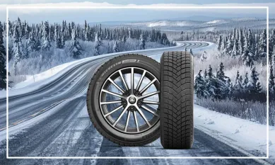 „Michelin® X-Ice® Snow“ padanga sutrumpina stabdymo kelią ant ledo ir sniego.