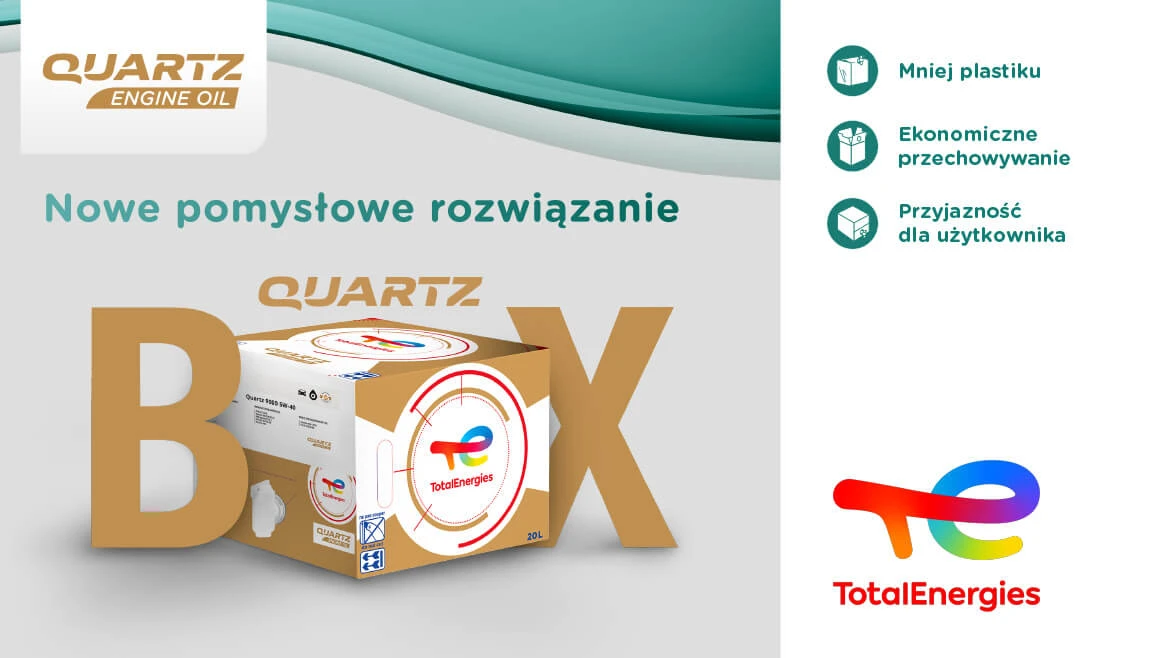 TotalEnergies Quartz Engine Oil – nowe pomysłowe rozwiązanie