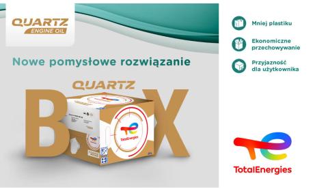 TotalEnergies Quartz Engine Oil – nowe pomysłowe rozwiązanie