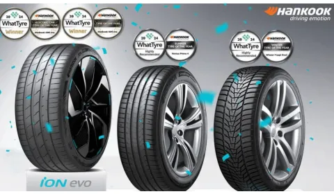 Hankook iON osvojio je titulu WhatTyre gume 2024. godine: Nova era u industriji guma