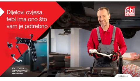 Dijelovi ovjesa - febi ima ono što vam je potrebno