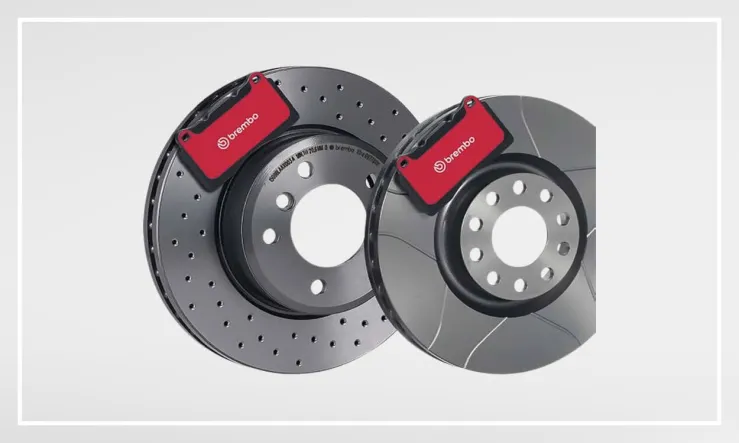 Verta atkreipti dėmesį į „Brembo“ stabdžių sistemos asortimentą.
