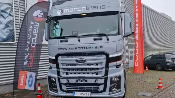 Ford F-MAX w centrum uwagi – spotkanie firmy MARCOTRANS 2025