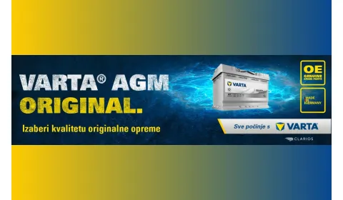 Napredna AGM tehnologija akumulatora za Start-stop sustave