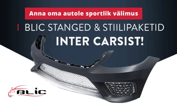 Sportlik välimus USA autole BLIC stangede ja stiilipakettidega – saadaval Inter Carsis