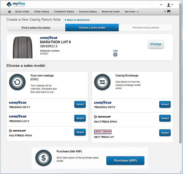 Goodyear udoskonala eCasing