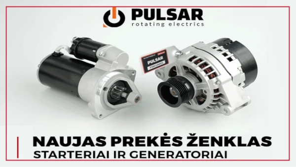 „Inter Cars“ pristato „Pulsar“ prekės ženklą