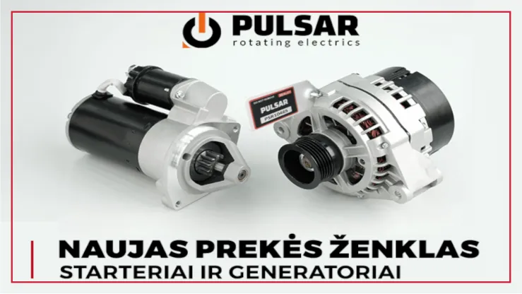„Inter Cars“ pristato „Pulsar“ prekės ženklą „Inter Cars“ pristato „Pulsar“ prekės ženklą