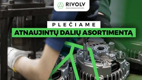 „Rivolv“ – naujas prekės ženklas „Inter Cars“ asortimente