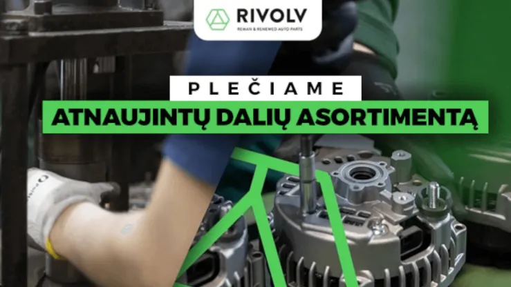 „Rivolv“ – naujas prekės ženklas „Inter Cars“ asortimente „Rivolv“ – naujas prekės ženklas „Inter Cars“ asortimente