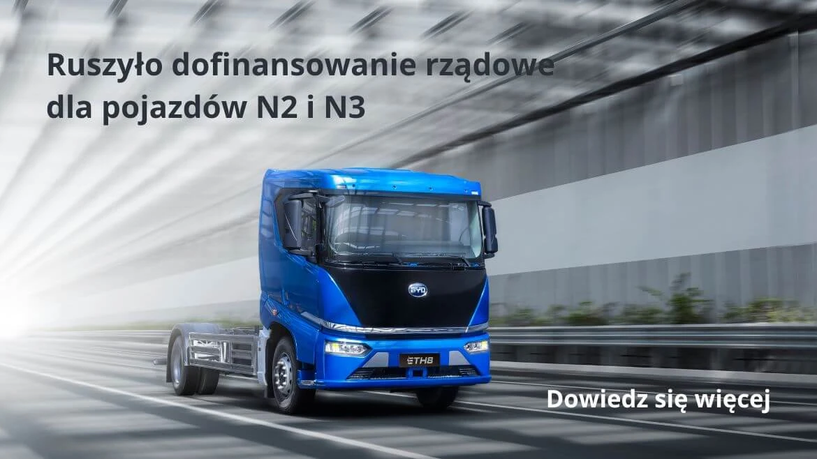 Dofinansowanie rządowe do pojazdów N2 i N3