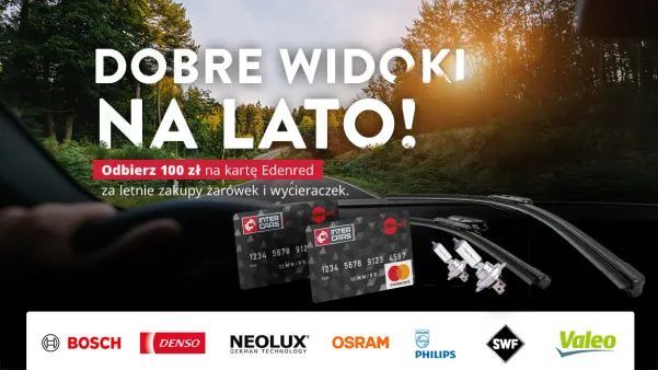 Promocja na wycieraczki i żarówki