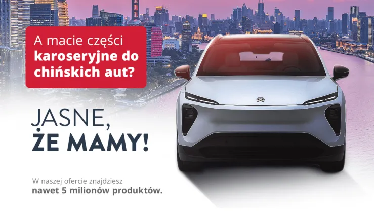 Części do chińskich aut w Inter Cars