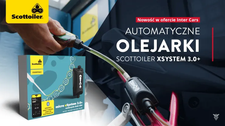 Nowość w Inter Cars Motocykle - Motocyklowe olejarki Scottoiler