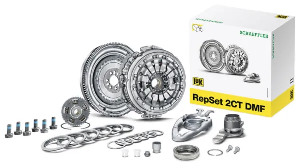 Komplet LUK RepSet 2CT DMF sa dijelovima za zamjenu u automobilima.
