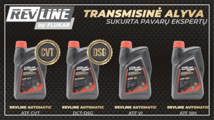 „Revline“ transmisinės alyvos „Revline“ transmisinės alyvos