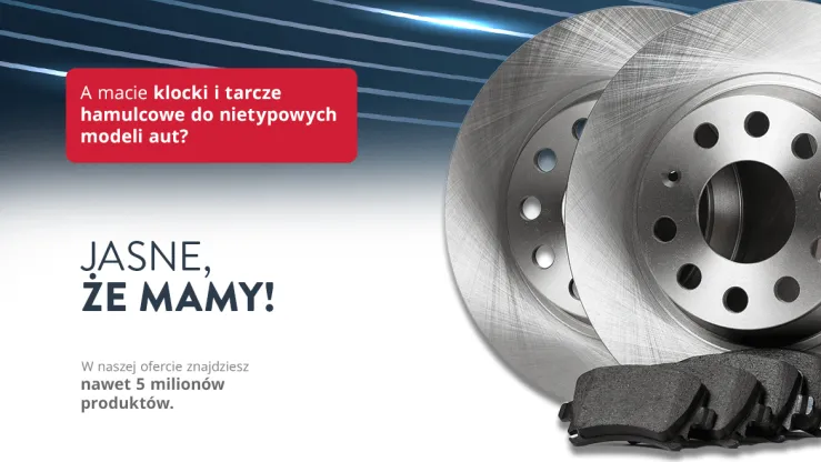 Jasne że mamy! Klocki i tarcze do nietypowych modeli samochodów