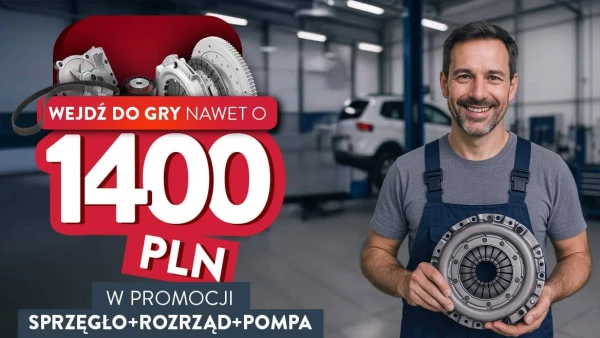 Promocja sprzęgło, rozrząd, pompa